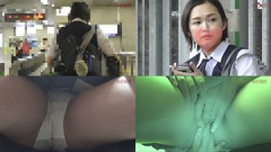ホラン千秋似の知的な美形J●が痴漢師にマンコとアナルを